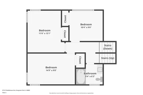 8713 South Washtenaw Avenue Evergreen Park IL 60805