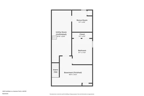 4425 Castlebar Lane Hanover Park IL 60133