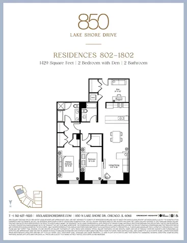 850 North Lake Shore Drive Chicago IL 60611