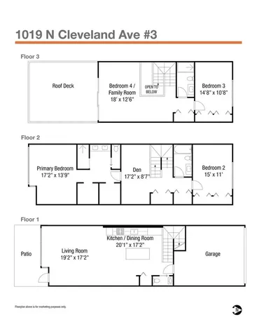 1019 North Cleveland Avenue Chicago IL 60610