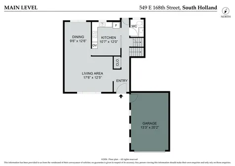549 East 168th Street South Holland IL 60473