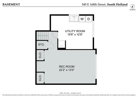 549 East 168th Street South Holland IL 60473