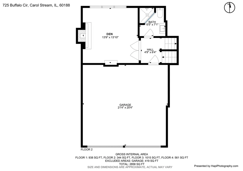 725 Buffalo Circle Carol Stream IL 60188