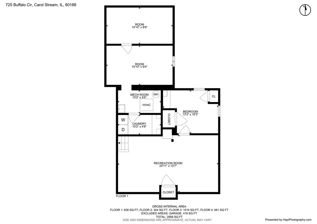 725 Buffalo Circle Carol Stream IL 60188