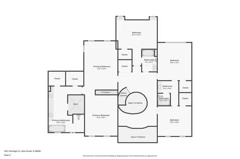 1541 Heritage Court Lake Forest IL 60045