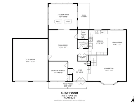 852 East Plate Drive Palatine IL 60074