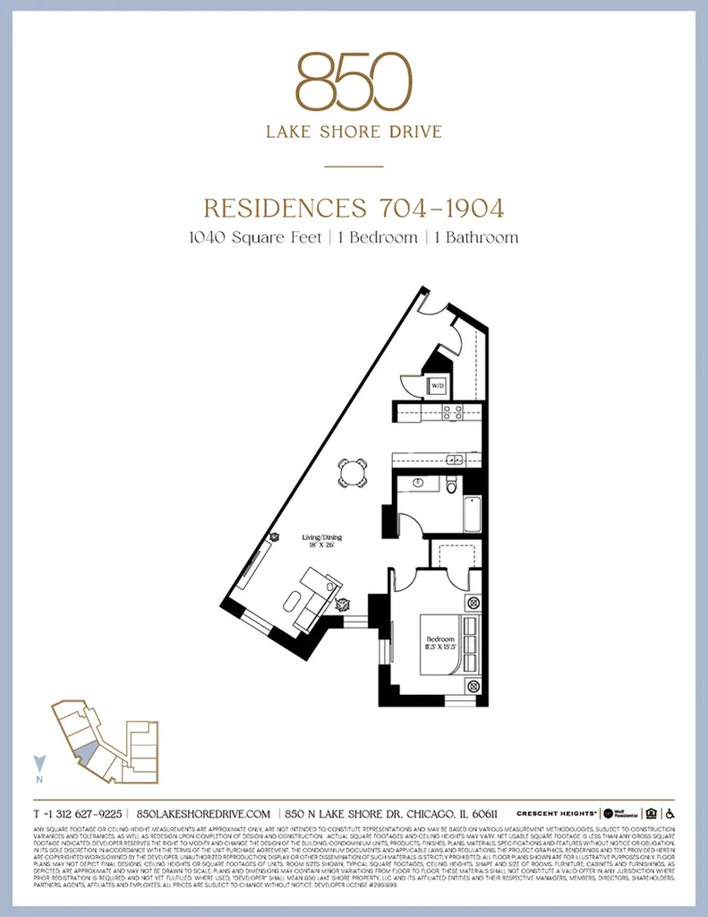 850 North Lake Shore Drive Chicago IL 60611