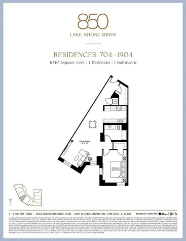 850 North Lake Shore Drive Chicago IL 60611