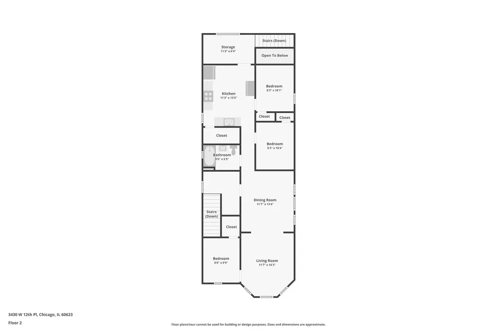 3430 West 12th Place Chicago IL 60623