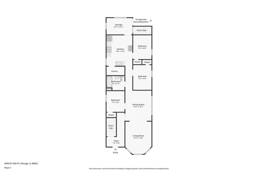 3430 West 12th Place Chicago IL 60623