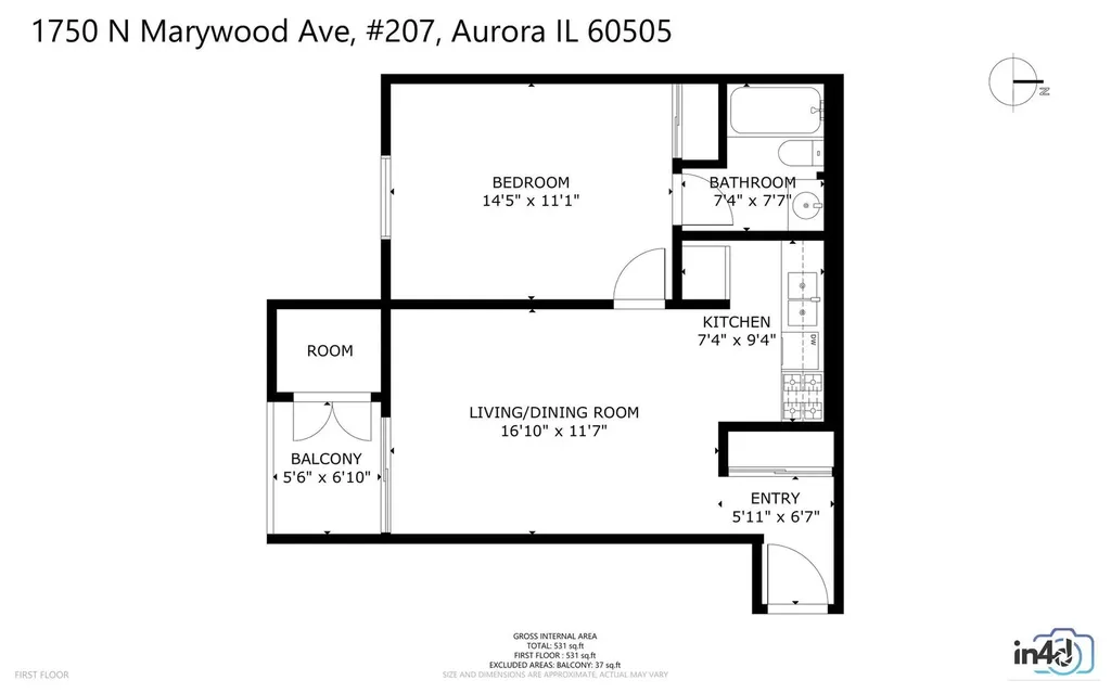 1750 North Marywood Avenue Aurora IL 60505