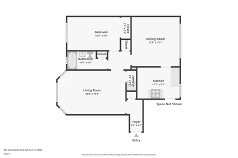824 Washington Boulevard Oak Park IL 60302