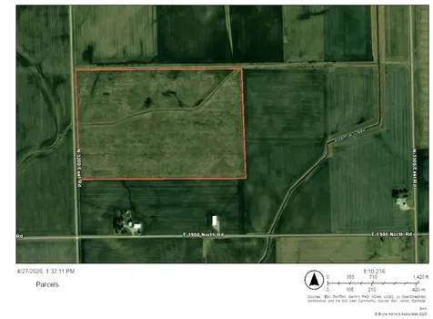 102 acres +/- East 1900 North Road Cullom IL 60929