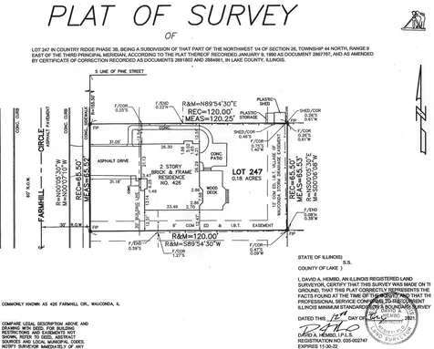 426 Farmhill Circle Wauconda IL 60084