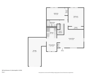 309 Northwestern Court Bloomingdale IL 60108