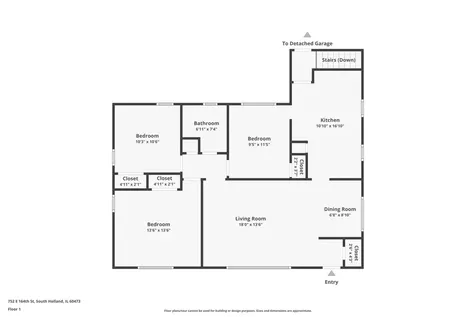 752 East 164th Street South Holland IL 60473