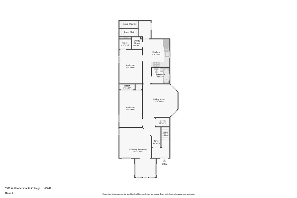 5309 West Henderson Street Chicago IL 60641