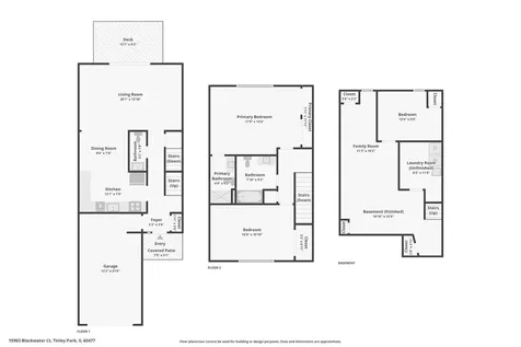 15963 Blackwater Court Tinley Park IL 60477