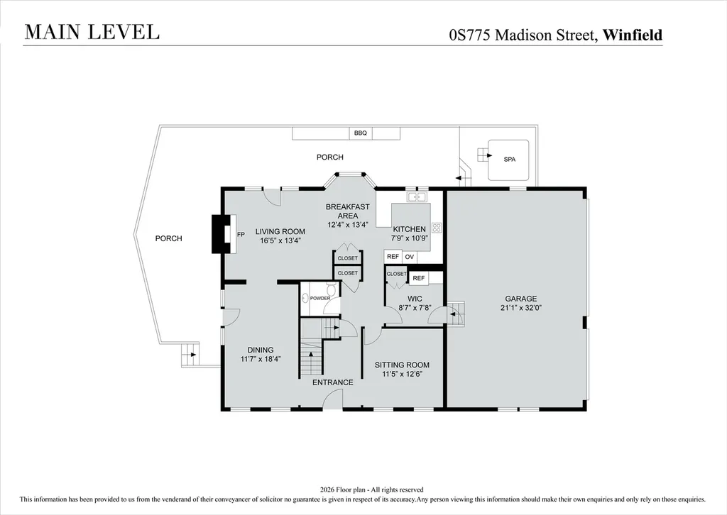 0S775 Madison Street Winfield IL 60190