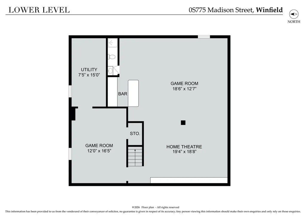 0S775 Madison Street Winfield IL 60190