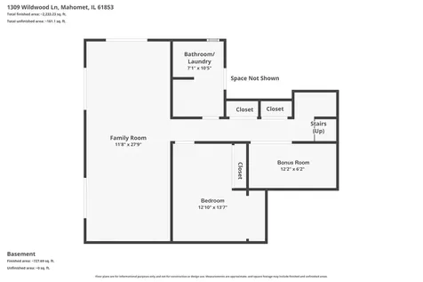 1309 Wildwood Lane Mahomet IL 61853