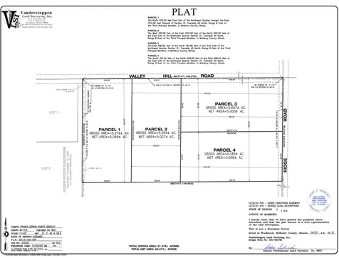 Lot 2-3-4 N Valley Hill Road Bull Valley IL 60050
