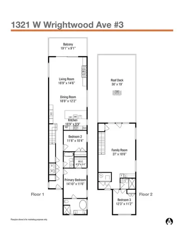 1321 West Wrightwood Avenue Chicago IL 60614