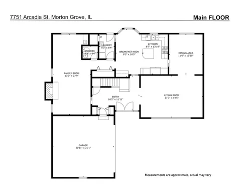 7751 Arcadia Street Morton Grove IL 60053