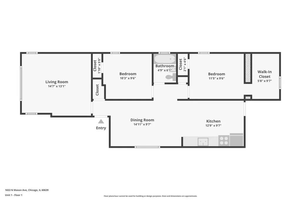 1653 North Mason Avenue Chicago IL 60639