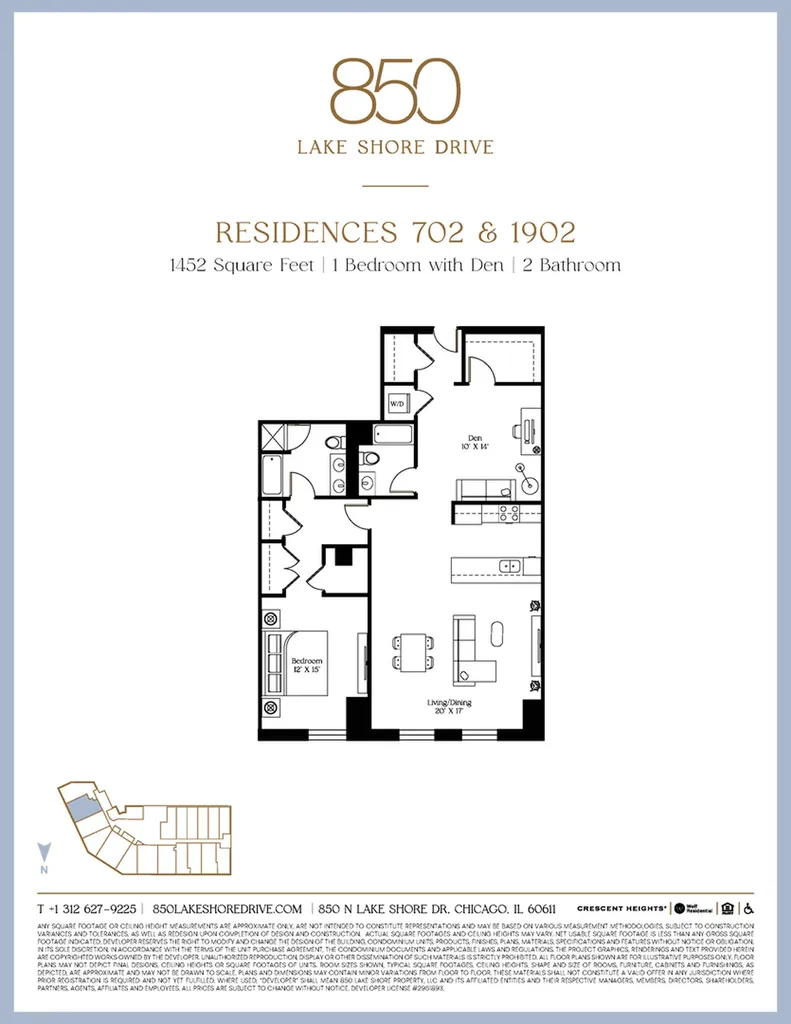 850 North Lake Shore Drive Chicago IL 60611