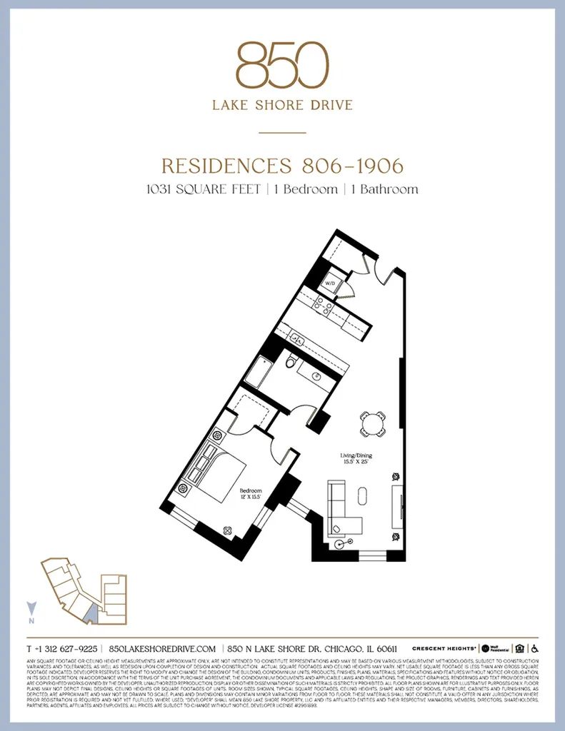 850 North Lake Shore Drive Chicago IL 60611