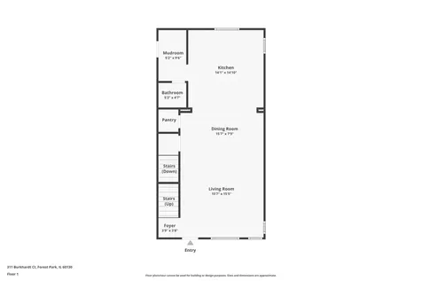 311 Burkhardt Court Forest Park IL 60130