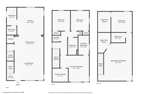 311 Burkhardt Court Forest Park IL 60130