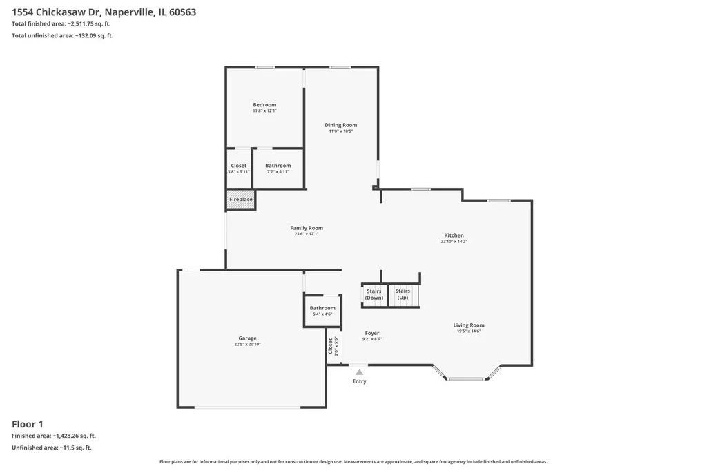 1554 Chickasaw Drive Naperville IL 60563