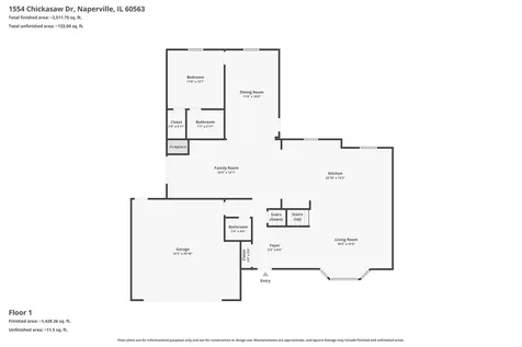 1554 Chickasaw Drive Naperville IL 60563