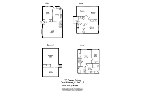 70 Dover Drive Des Plaines IL 60018