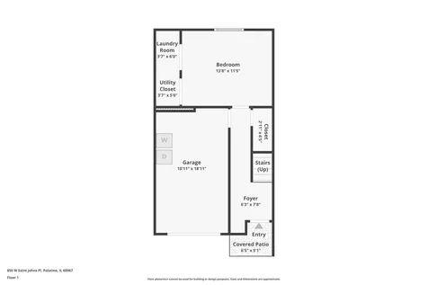 856 West Saint Johns Place Palatine IL 60067