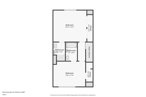 856 West Saint Johns Place Palatine IL 60067