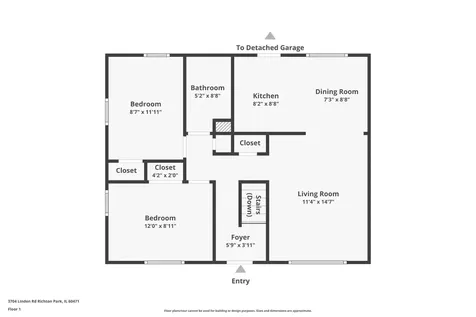 3704 Linden Road Richton Park IL 60471