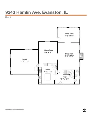 9343 Hamlin Avenue Evanston IL 60203