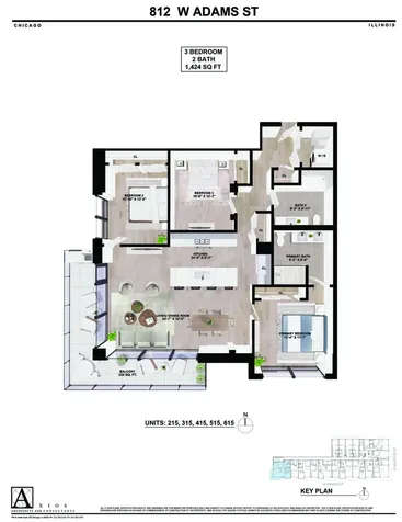 812 West Adams Street Chicago IL 60607