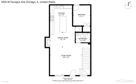 1826 West Farragut Avenue Chicago IL 60640