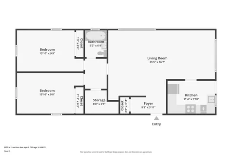 5325 North Francisco Avenue Chicago IL 60625