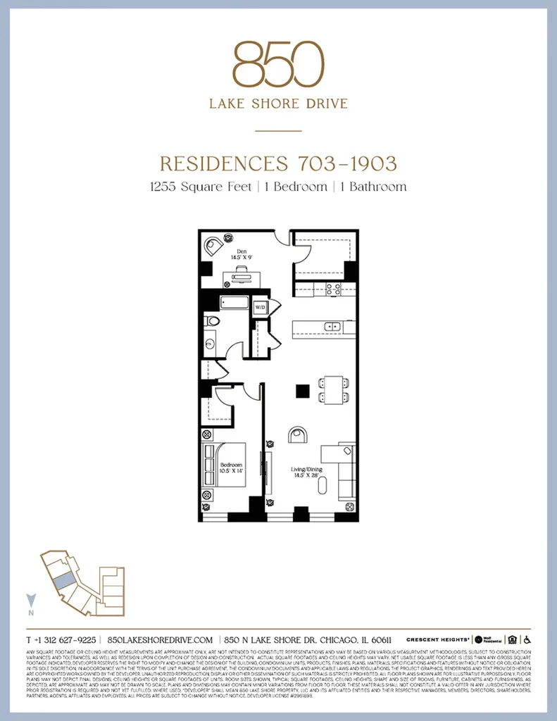 850 North Lake Shore Drive Chicago IL 60611
