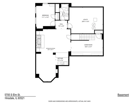 5705 South Elm Street Hinsdale IL 60521