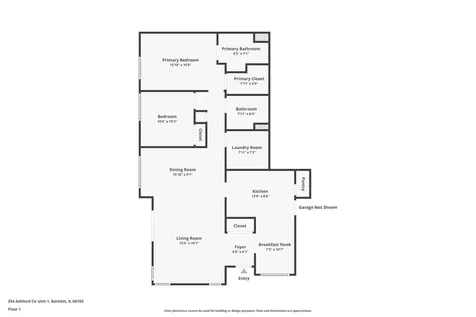 354 Ashford Circle Bartlett IL 60103