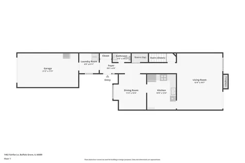 1462 Fairfax Lane Buffalo Grove IL 60089