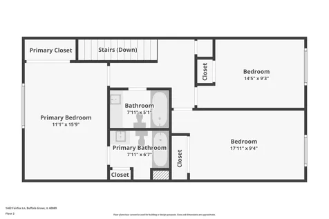 1462 Fairfax Lane Buffalo Grove IL 60089