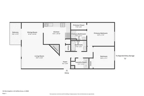 124 West Morningside Lane Buffalo Grove IL 60089