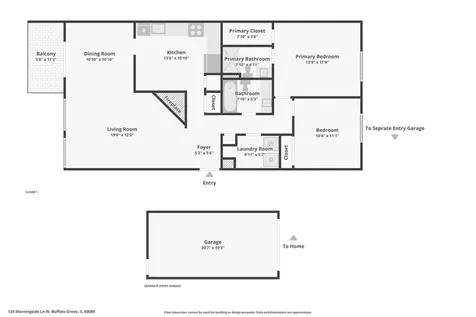 124 West Morningside Lane Buffalo Grove IL 60089